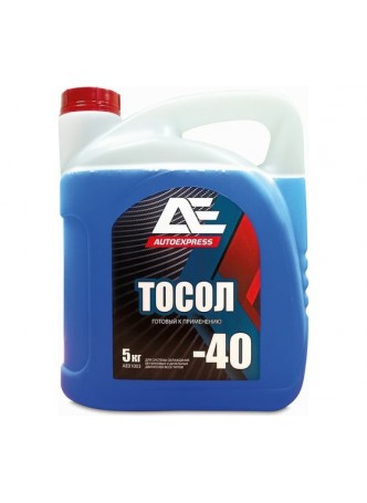 Оптом Тосол AUTOEXPRESS - 40, 10кг АЕ01004 АЕ1004