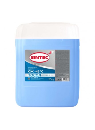 Оптом Тосол Sintec ОЖ-45, 20 кг, Обнинскоргсинтез