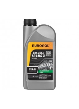 Оптом Трансмиссионное масло EURONOL TRANS X 75w-90, GL-4/5, 1 л 80062