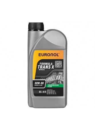 Оптом Трансмиссионное масло EURONOL TRANS X 80w-90, GL-4/5, 1 л 80212