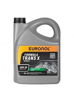 Оптом Трансмиссионное масло EURONOL TRANS X 80w-90, GL-4/5, 4 л 80211