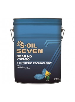 Оптом Трансмиссионное масло GEAR HD 75W-90 20 л S-OIL SEVEN E107808