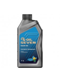 Оптом Трансмиссионное масло GEAR HD 80W-90 1 л S-OIL SEVEN E107807