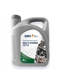 Оптом Трансмиссионное масло GNV Multi Power CVT G канистра 4 л, зелёный цвет GMCG13131032309111004