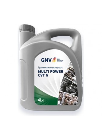 Оптом Трансмиссионное масло GNV Multi Power CVT G канистра 4 л, зелёный цвет GMCG13131032309111004
