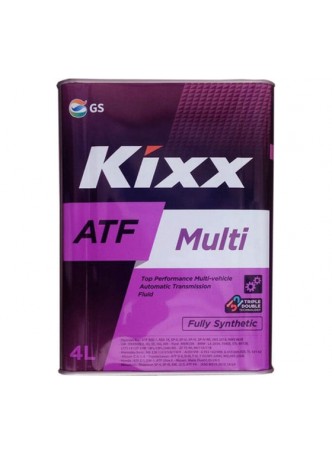 Оптом Трансмиссионное масло KIXX ATF Multi Plus синтетическое, 4 л L251844TE1