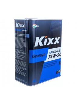 Оптом Трансмиссионное масло KIXX Gearsyn GL-4/5, 75W90, синтетическое, 4 л L296344TE1
