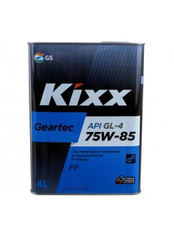Оптом Трансмиссионное масло KIXX GEARTEC FF GL-4, 75W85, полусинтетическое, 4 л L271744TE1