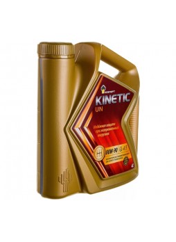 Оптом Трансмиссионное масло РОСНЕФТЬ Kinetic UN 80W-90 GL-4-5 п-синт. кан. 4 л 40817642