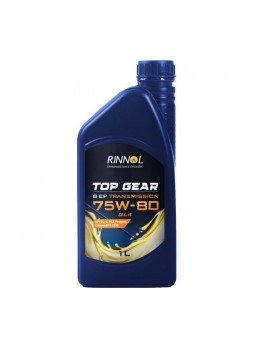 Оптом Трансмиссионное синтетическое масло RINNOL TOP GEAR 8 EP 75W80, GL4, 1 л 100782