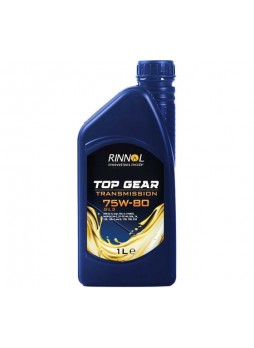 Оптом Трансмиссионное синтетическое масло RINNOL TOP GEAR 75W-80, GL5, 1 л 192155