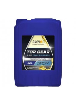 Оптом Трансмиссионное синтетическое масло RINNOL TOP GEAR 9 FE 75W90, GL4/GL5, 20 л 100858