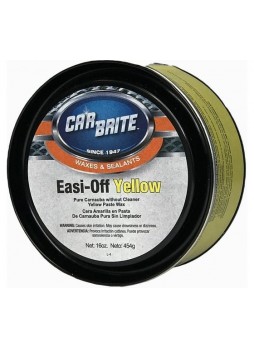 Оптом Твердый воск для защиты кузова с воском карнауба AMR Car brite easi-off yellow 454г CBO1A010-01