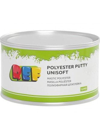 Оптом Универсальная шпатлевка REF Polyester Putty UNISOFT 1,8 кг R02118