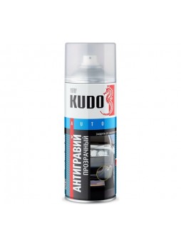 Оптом Универсальный аэрозоль антигравий KUDO прозрачный 520 мл 5220 11605092