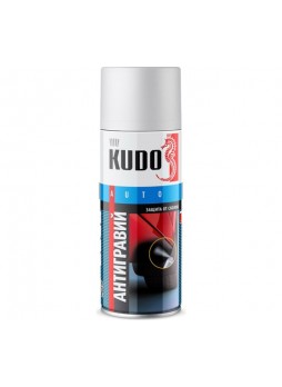 Оптом Универсальный антигравий аэрозоль KUDO белый 520 мл 5223 11605093