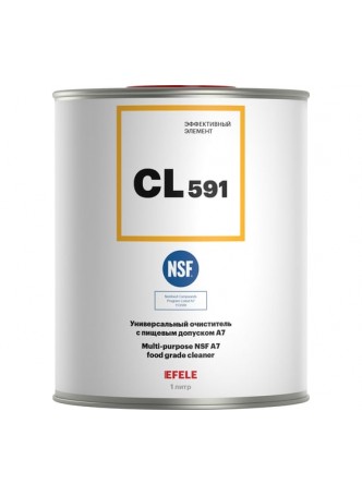 Оптом Универсальный очиститель с пищевым допуском EFELE CL-591, 1 л 0091853