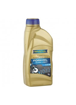 Оптом Вилочное масло Forkoil Ultra Light 2.5W new 1 л RAVENOL 1182101-001-01-999