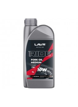 Оптом Вилочное масло LAVR RIDE Fork oil 10W MOTO, 1 л Ln7784