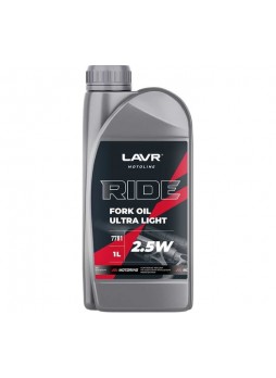 Оптом Вилочное масло LAVR RIDE Fork oil 2,5W MOTO, 1 л Ln7781