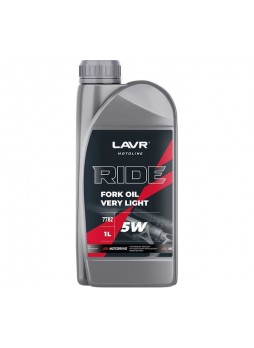 Оптом Вилочное масло LAVR RIDE Fork oil 5W MOTO, 1 л Ln7782