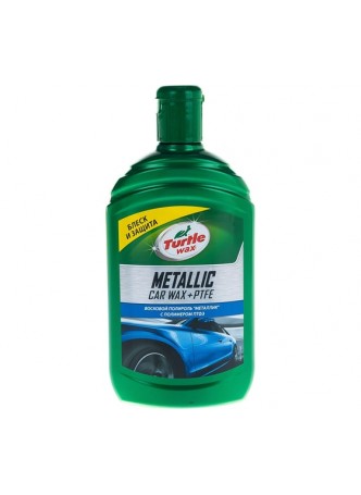 Оптом Восковой полироль 500 мл Turtle Wax CAR WAX METALLIC+PTFE 53020