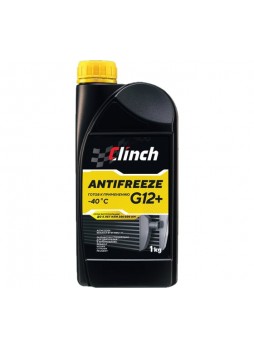 Оптом Желтый антифриз Clinch ORGANIC ADDITIVES G12+ -40C, канистра 1 кг 311241Y