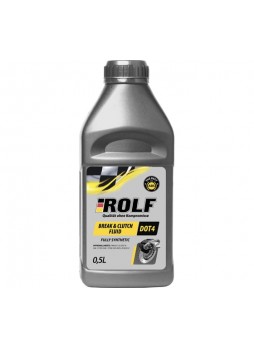 Оптом Жидкость тормозная Rolf Brake & Clutch Fluid DOT-4 0,455г 323132