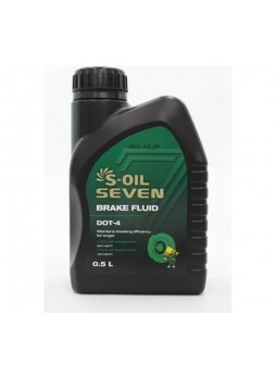 Оптом Жидкость тормозная S-OIL SEVEN 7 BREAKE FLUID DOT 4 0.5L E403751