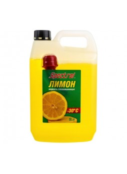 Оптом Зимняя стеклоомывающая жидкость Spectrol Лимон - 30С, 5 л 9642