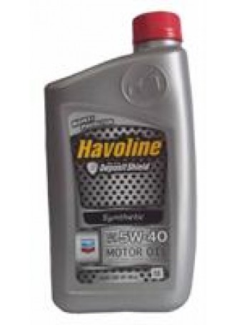 Масло моторное синтетическое "Havoline Synthetic Motor Oil 5W-40", 0.946л