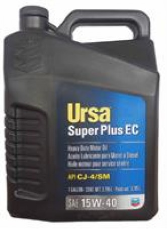 Масло моторное полусинтетическое "Ursa Super Plus EC 15W-40", 3.785л