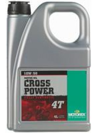 Масло моторное синтетическое "Cross Power 4T 10W-50", 4л