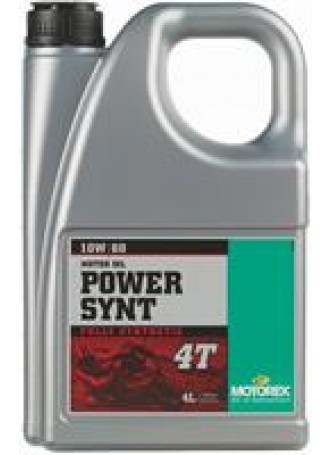 Масло моторное синтетическое "Power Synt 4T 10W-60", 4л