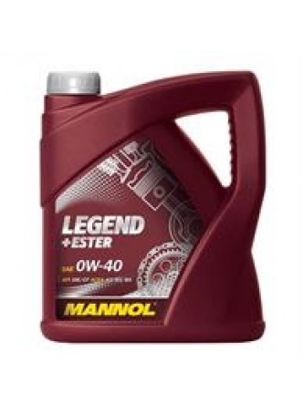Масло моторное синтетическое LEGEND+ESTER 0W-40, 4л оптом