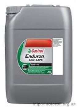 Масло моторное полусинтетическое "Enduron Low SAPS 10W-40", 20л