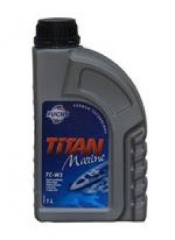Масло моторное синтетическое "TITAN MARINE TC-W3", 1л