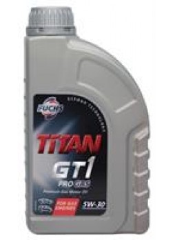 Масло моторное синтетическое "TITAN GT1 PRO GAS 5W-30", 1л
