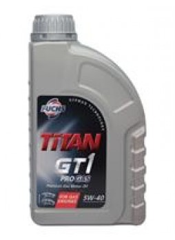Масло моторное синтетическое "TITAN GT1 PRO GAS 5W-40", 1л
