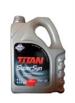 Масло моторное синтетическое "TITAN SUPERSYN 5W-40", 5л