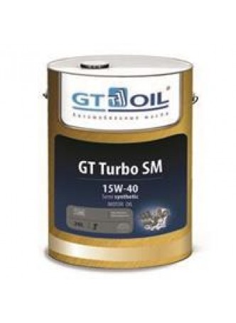 Масло моторное полусинтетическое "GT Turbo SM 15W-40", 20л