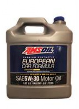 Масло моторное синтетическое "European Car Formula Low-SAPS Synthetic Motor Oil 5W-30", 5л