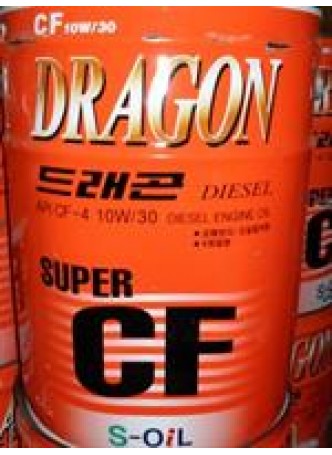 Масло моторное полусинтетическое Dragon Super Diesel CF 10W-30, 20л оптом