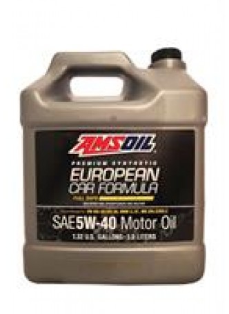 Масло моторное синтетическое "European Car Formula Full-SAPS Synthetic Motor Oil 5W-40", 5л