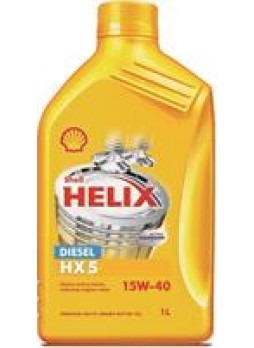 Масло моторное минеральное "Helix Diesel HX5 15W-40", 1л