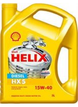 Масло моторное минеральное "Helix Diesel HX5 15W-40", 4л