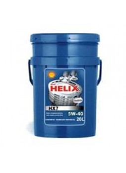 Масло моторное полусинтетическое "Helix HX7 5W-40", 20л