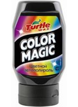 Цветной автополироль "Color Magic BLACK" (черный), 0.3 л.