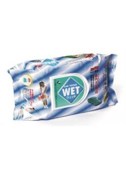 Салфетки влажные универсальные "Wet Tissue", 80шт.