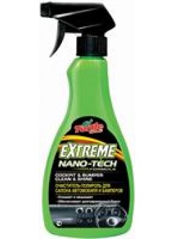 Очиститель-полироль для салона автомобиля и бамперов "Extreme Nano Tech COCKPIT & BUMPER CLEAN & SHINE", 0.5 л.